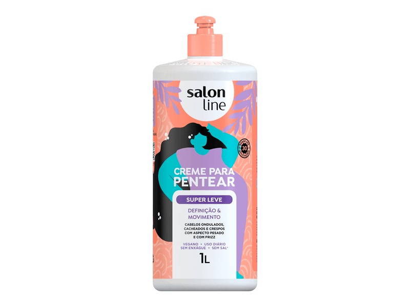 Creme para Pentear Salon Line Super Leve 1 Litro