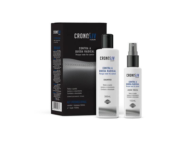 Kit-Cronoliv-Hair-Shampoo-300ml---Locao-100ml