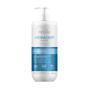 Hidratante Profuse Hidradeep Daily Pele Normal a Seca 400g