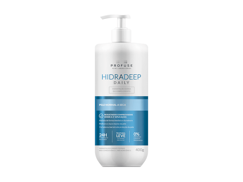 Hidratante Profuse Hidradeep Daily Pele Normal a Seca 400g