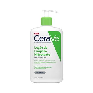 Loção de Limpeza  Cerave Hidratante Pele Normal a Seca 473ml