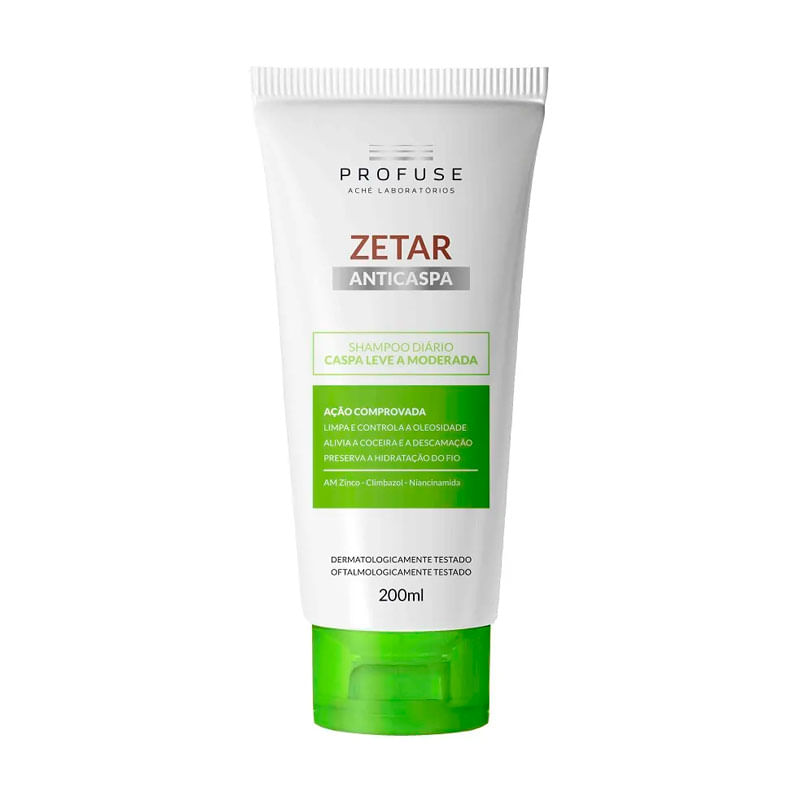 Shampoo Diário Profuse Zetar Anticaspa 200ml