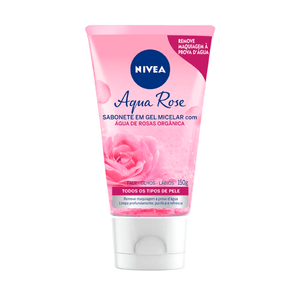 Sabonete Facial em Gel Nivea Aqua Rose 150ml