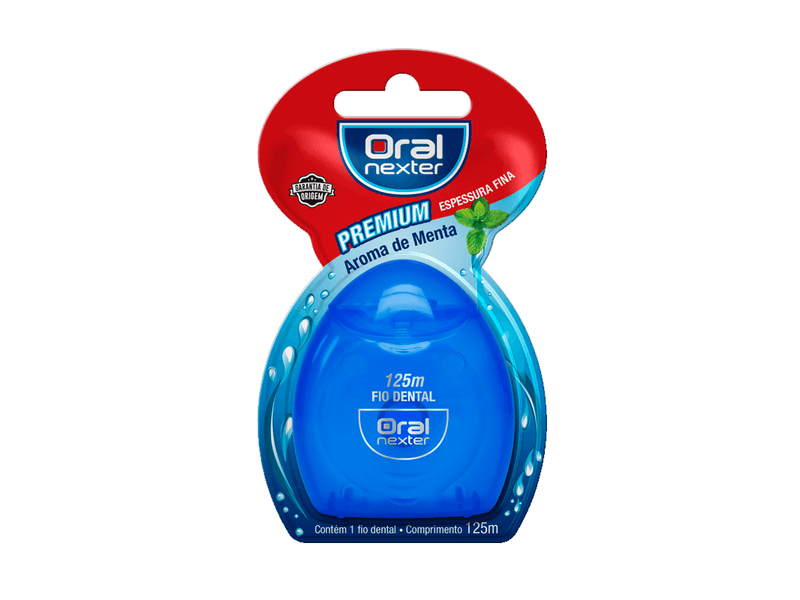 Fio-Dental-Premium-Oral-Nexter-Fino-Sabor-Menta-125m