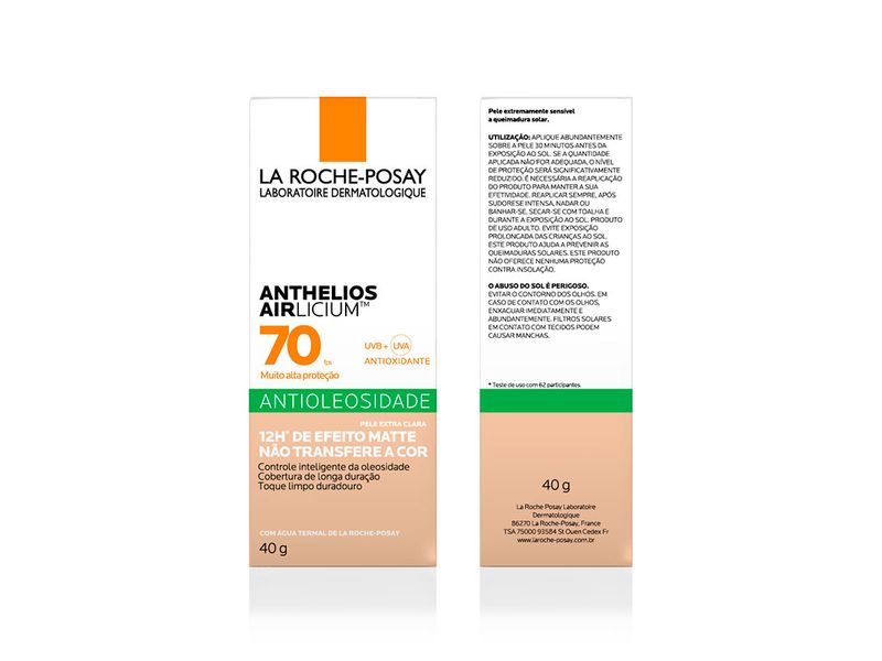 Protetor-Solar-Facial-La-Roche-Posay-Anthelios-Airlicium-FPS70-Pele-Morena-40g