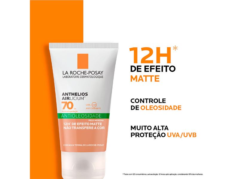 Protetor-Solar-Facial-La-Roche-Posay-Anthelios-Airlicium-FPS70-Pele-Morena-40g