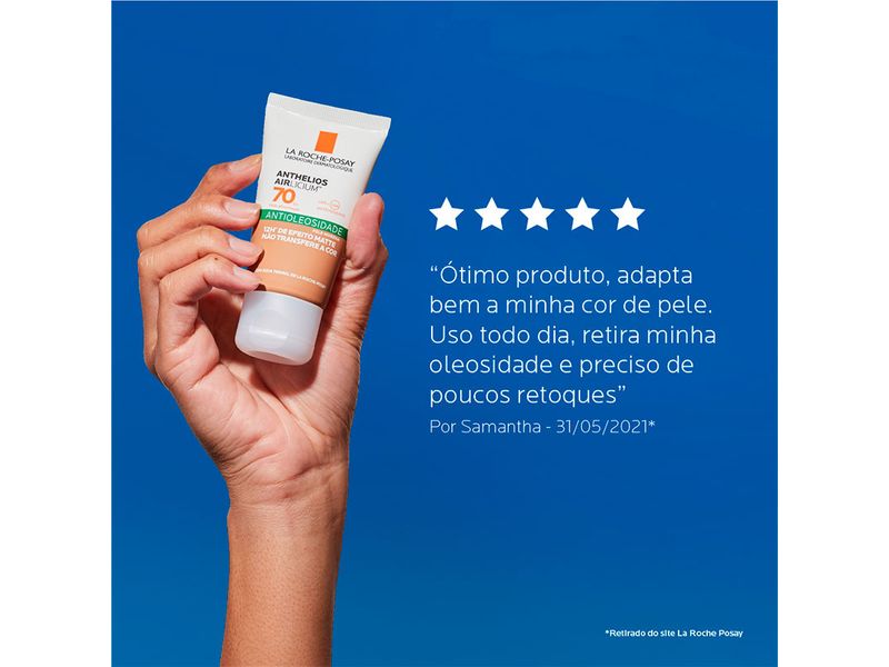 Protetor-Solar-Facial-La-Roche-Posay-Anthelios-Airlicium-FPS70-Pele-Morena-40g
