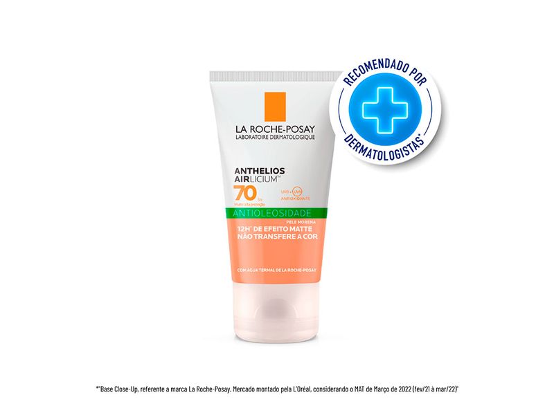 Protetor-Solar-Facial-La-Roche-Posay-Anthelios-Airlicium-FPS70-Pele-Morena-40g