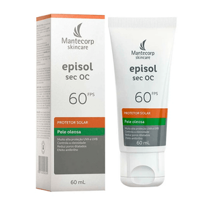 Protetor Solar Facial Episol Sec OC FPS60 60ml