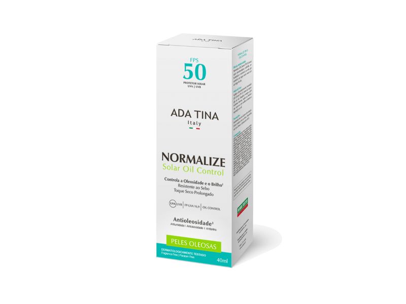 Protetor-Solar-Ada-Tina-Normalize-Oil-Control-FPS50-40ml