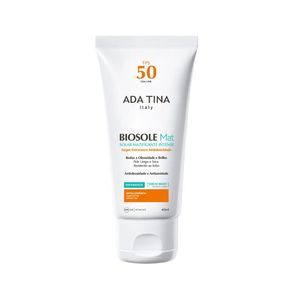 Protetor Solar Facial Ada Tina  Bisole Mat FPS50  40ml