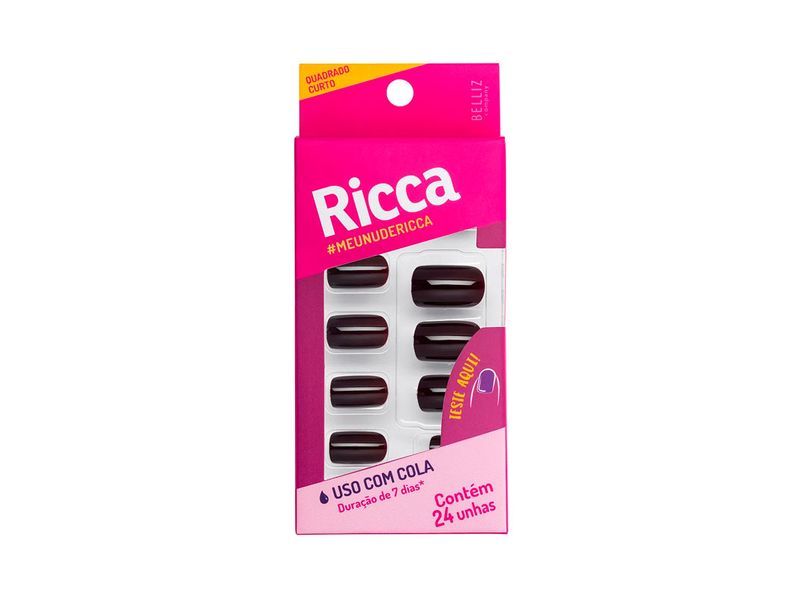 Unhas-Posticas-Ricca-Chocolate