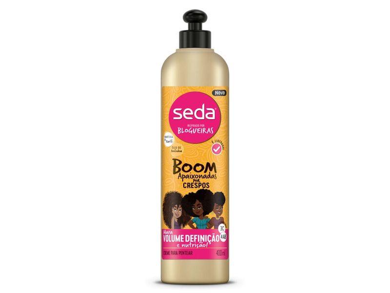 Creme para Pentear Seda Boom Apaixonada por Crespos 400ml