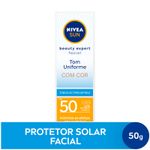 Protetor-Solar-Facial-Nivea-Sun-Beauty-Expert-Com-Cor-FPS50-50g