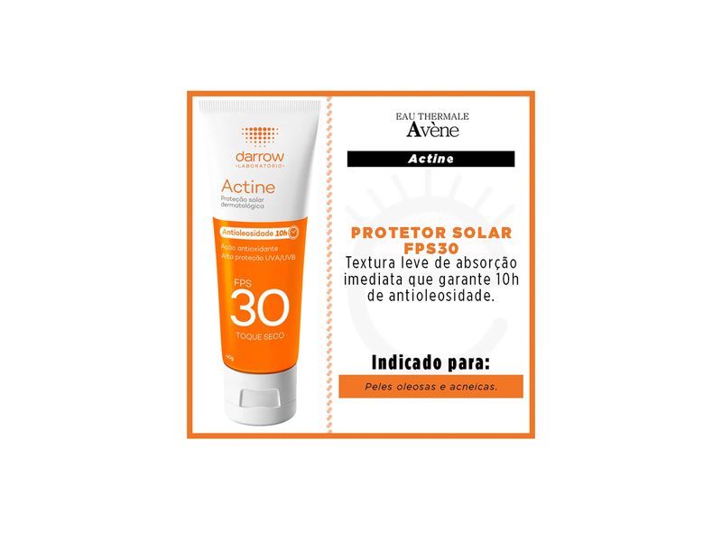 Protetor-Solar-Actine-Darrow-FPS30-Sem-Cor-40g