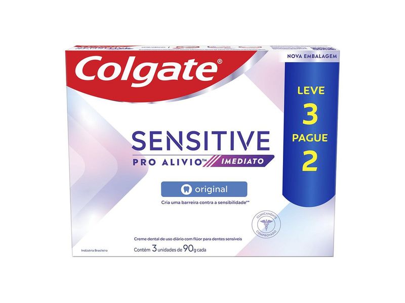 kit-creme-dental-para-sensibilidade-colgate-sensitive-pro-alivio-imediato-original-3-unidades-90g-cada