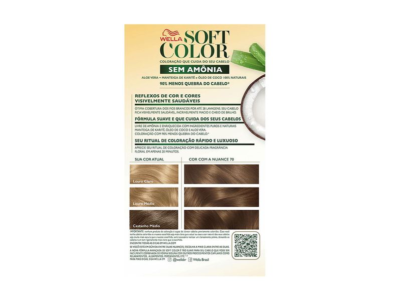 Tintura-Soft-Color-Wella-Sem-Amonia-Louro-Natural-70