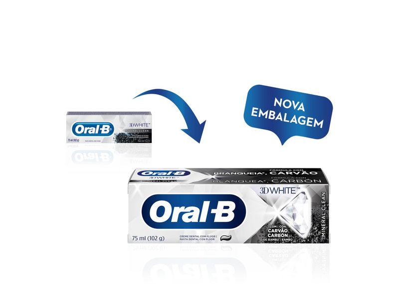 Creme-Dental-Oral-B-3D-White-Mineral-Clean-Fresh-Mint-102g