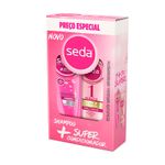 Kit-Shampoo-Seda-Ceramidas-325ml---Super-Condicionador-Forca-e-Brilho-170ml