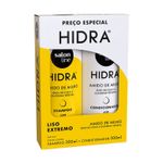 Kit-Shampoo---Condicionador-Salon-Line-Hidra-Amido-de-Milho-Liso-Extremo-300ml-Cada
