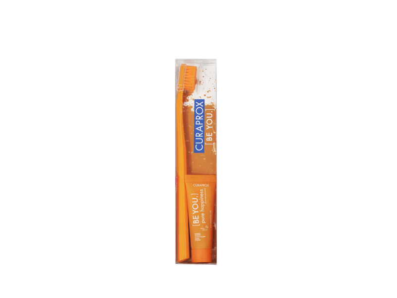 Kit-Curaprox-Escova-Dental-5460-Ultra-Soft---Creme-Dental-Be-You-15ml