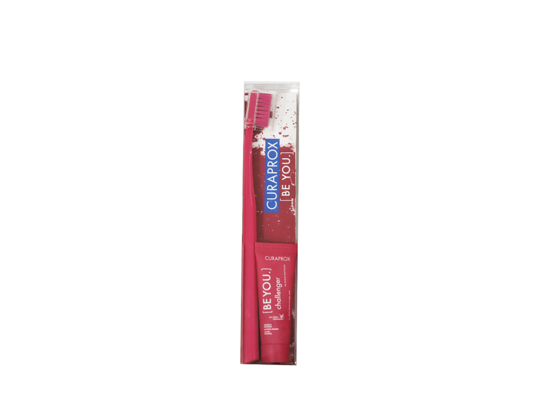 Kit-Curaprox-Escova-Dental-5460-Ultra-Soft---Creme-Dental-Be-You-15ml