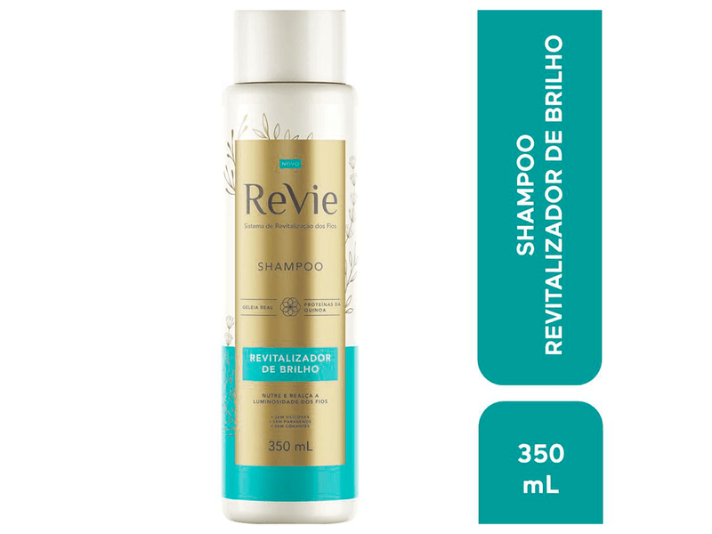 Shampoo Revie Revitalizador de Brilho 350ml