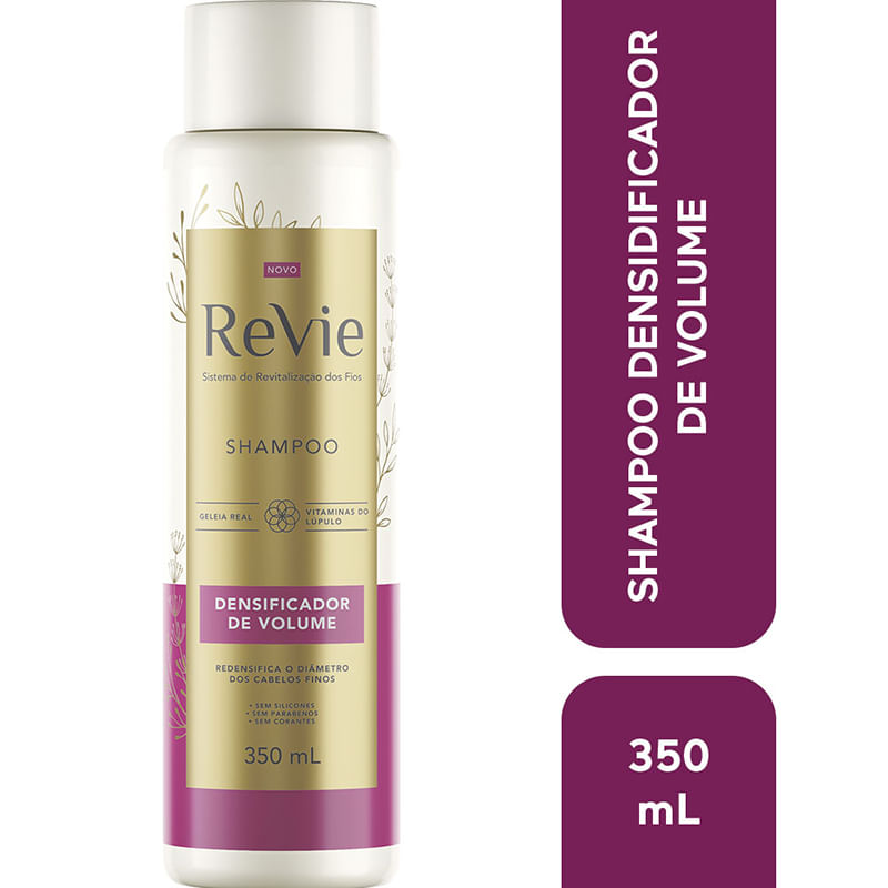 Shampoo Densificador de Volume Revie 350ml