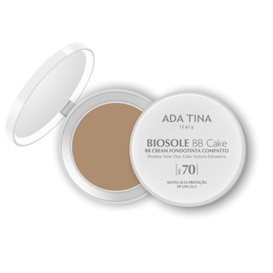 Protetor Solar Ada Tina Biosole BB Cake Miele FPS70 10g