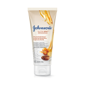 Sérum Nutri Spa Reparadora Johnson's Óleo de Amendoas, Argan e Karité 200ml