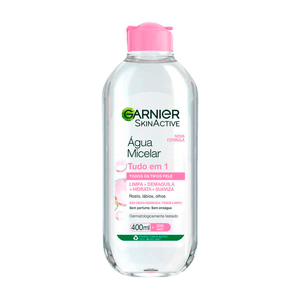 Água Micelar Garnier Skinactive Tudo em 1 400ml