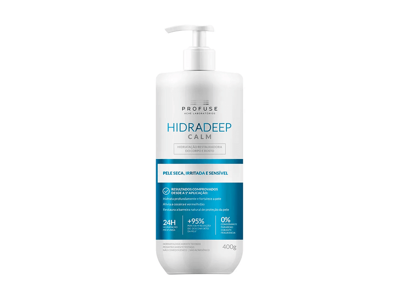 Hidratante-Profuse-Hidradeep-Calm-Pele-Seca-Irritada-e-Sensivel-400g