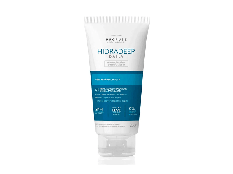Hidratante Profuse Hidradeep Daily Pele Normal A Seca 200g
