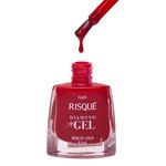 Esmalte-Risque-Diamond-Gel-Vermelho-Cereja-Cremoso-95ml