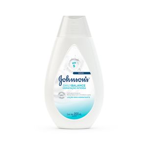Hidratante Daily Balance Johnson's Hidratação Intensa 200ml