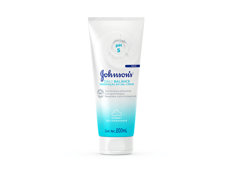 Gel-Creme-Hidratante-Sorbet-Daily-Balance-Johnson-s-200ml