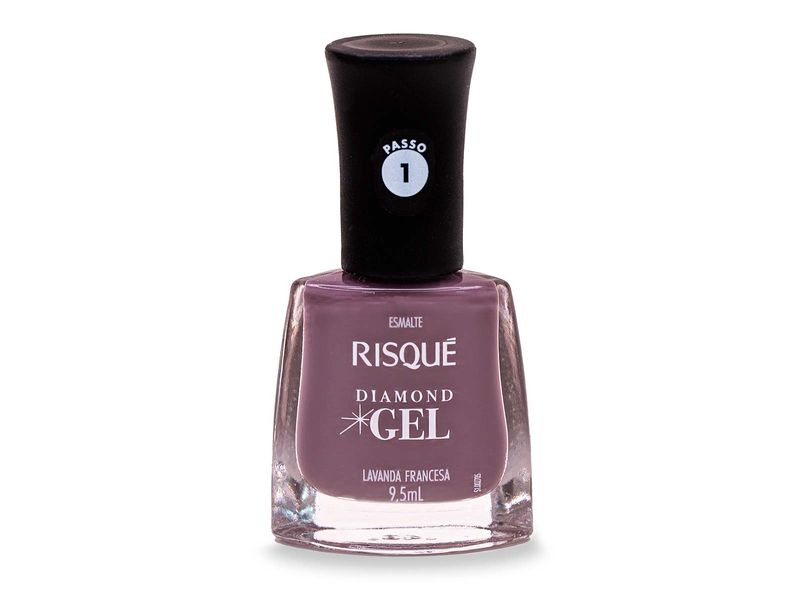 Esmalte-Risque-Diamond-Gel-Lavanda-Francesa-Cremoso-95ml