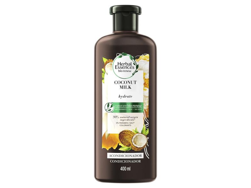 Condicionador Herbal Essences Bio Renew Leite de Coco 400ml