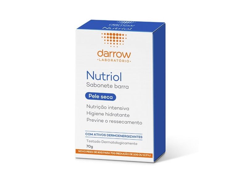 Sabonete Hidratante em Barra Darrow Nutriol 70g