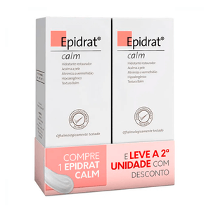 Kit Hidratante Restaurador Epidrat Calm 2 Unidades 40g Cada