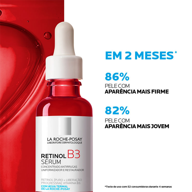 Sérum Concentrado Anti-idade La Roche-Posay Retinol B3 30ml
