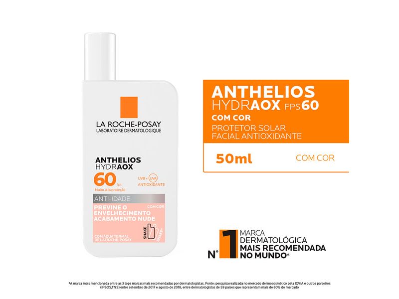 Protetor-Solar-Facial-La-Roche-Posay-Anthelios-Hydraox-FPS60-Com-Cor-50ml
