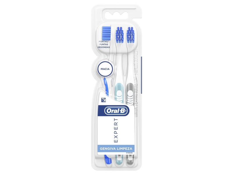Escova-Dental-Oral-B-Expert-Gengiva-Limpeza-3-Unidades