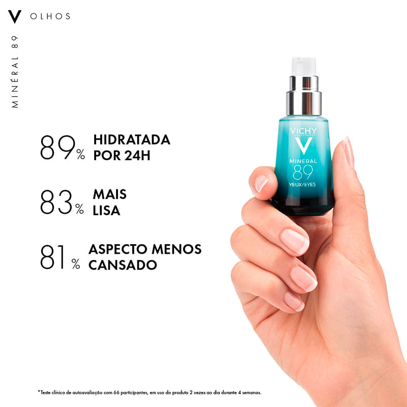 Sérum Fortalecedor Olhos Vichy Mineral 89 Yeux/Eyes 15ml