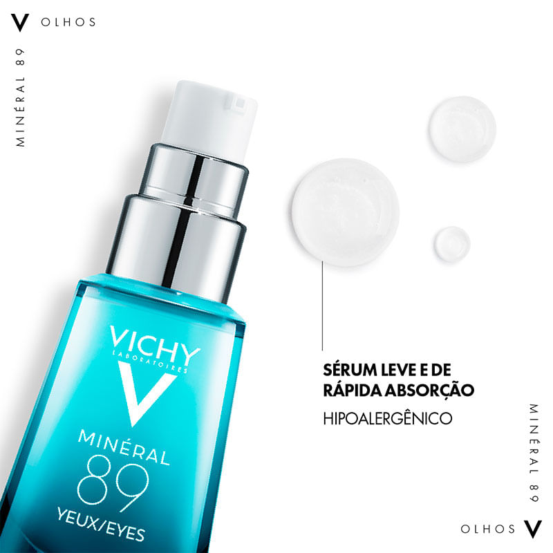 Sérum Fortalecedor Olhos Vichy Mineral 89 Yeux/Eyes 15ml