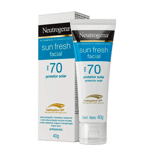 Protetor Solar Facial Neutrogena Sun Fresh FPS70 40g