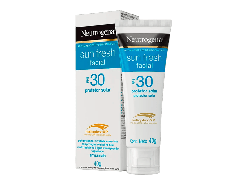 Protetor Solar Facial Neutrogena Sun Fresh FPS30 40g