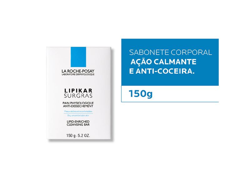 Sabonete-em-Barra-La-Roche-Posay-Lipikar-Surgras-150g