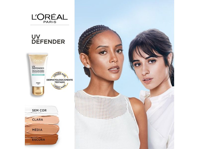 Protetor-Solar-Facial-L-Oreal-Paris-Antioleosidade-UV-Defender-FPS60-40g
