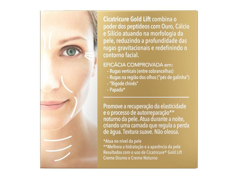 Creme-Facial-Cicatricure-Gold-Lift-Noturno-50g